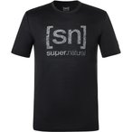 Super.Natural Logo Lines  Herren  T-Shirts schwarz Größe L Yoga | Lifestyle  H