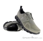 On Cloud 6 Waterproof Herren Freizeitschuhe-Hell-Grün-10,5