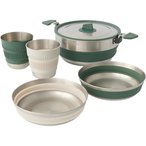 Sea to Summit Detour Stainless Steel Koch Set  Camping Kochgeschirr gruen Größ