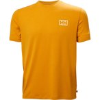 Helly Hansen Skog Graphic  Herren  T-Shirts orange Größe S Trekking  Elastisch