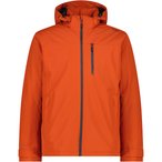 CMP Zip   Herren  Kunstfaserjacke rot Größe XL Trekking  Wasserdicht Wasserabw