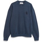 Armedangels Iconic å Gmt Dye  Herren  Pullover blau Größe S Lifestyle  Hautfr