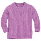 disana - Kid's Leinen-Pullover - Pullover Gr 122/128 lila