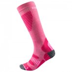 Devold - Cross Country Kid Sock - Skisocken 25-27 rosa