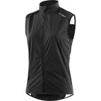 LÖFFLER Damen Weste W BIKE VEST CF WPM POCKET, Größe 36 in Schwarz