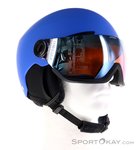 Alpina Zupo Visor Q-Lite Kinder Skihelm-Blau-48-52