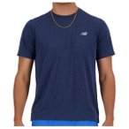 New Balance - Athletics Run S/S - Laufshirt Gr M blau