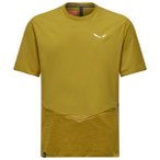 Salewa - Pedroc Dry Wind T-Shirt - Funktionsshirt Gr 50 gelb/oliv