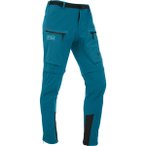 MAUL Herren Hose Eiger 2XT-elastic T-Zipp off H, Größe 56 in Blau
