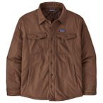 Patagonia - Lightweight Insulated Fjord Flannel Shirt - Freizeitjacke Gr S braun