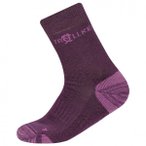 Trollkids - Kid's Preikestolen Hiking Socks 2-Pack - Wandersocken 35-38 lila