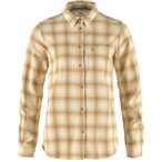 Fjällräven Övik Flannel  Damen  Blusen beige Größe M Lifestyle  Hautfreundl