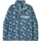 Patagonia Lightweight Synchilla Snap-T Fleece Damen Pullover ( Blau L)