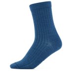 Stoic - Kid's Merino Basic Rib Socks Classic - Multifunktionssocken 27-30 blau