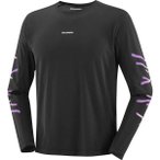 SALOMON Herren T-Shirt SHAKEout CORE GRAPHIC, Größe L in Schwarz