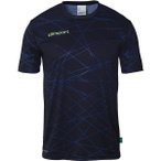 UHLSPORT Trainings-T-Shirt Prediction, Größe M in Blau