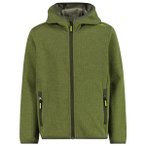 CMP - Kid's Jacket Fix Hood - Fleecejacke Gr 116 oliv