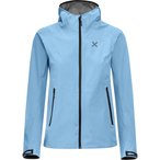 Montura Shelter  Damen  Regenjacke blau Größe S Trekking  Wasserdicht Wasserab