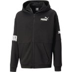 PUMA Kinder Kapuzensweat POWER FZ-Hoodie TR B, Größe 152 in Schwarz