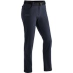 MAIER SPORTS Damen Hose Perlit W, Größe 48 in Schwarz