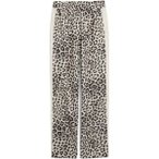 PUMA Damen Hose T7 LEO LUXE AOP Straight Pants op, Größe XS in Silber