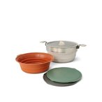 Sea to Summit Detour Essentials Camp Kitchen Kit (4-teilig) - Campingtopf mit Si