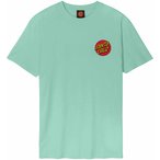 Santa Cruz Classic Dot Chest  Herren  T-Shirts tuerkis Größe S Lifestyle Hautf