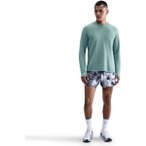 NIKE Herren Sweatshirt M NK DF STRIDE WAFFLE CREW, Größe L in Silber
