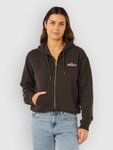 Rip Curl Lay Day Relaxed Sweatjacke washed black Gr. XL