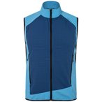 Bergzeit Basics Meru Geelong Weste Herren  Softshellwesten blau Größe L Trekki