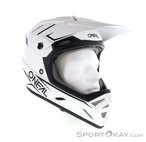 O'Neal Backflip Solid V21 Fullface Helm-Weiss-XL