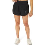 ASICS Damen Shorts ROAD 3.5IN SHORT, Größe XL in Schwarz