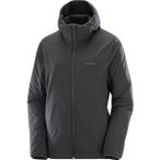 SALOMON Damen Jacke MOUNTAIN FLEX JKT HD W DEEP BLACK, Größe L in Grau