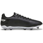 PUMA Herren Fussball-Rasenschuhe KING PRO FG/AG, Größe 42 in Schwarz