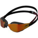 SPEEDO Herren Brille FASTSKIN HYPER ELITE MIR AU BLACK/GOLD, Größe ONE SIZE in