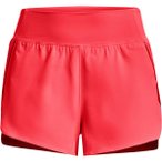 UNDER ARMOUR Damen Shorts FLEX WOVEN 2-IN-1 SHORT, Größe XS in Rot