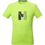 Millet Kamet Map  Herren  T-Shirts gruen Größe XL Trekking  Schnell trocknend 
