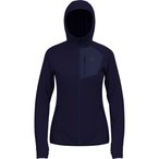 Odlo Ascent   Damen  Wanderjacke blau Größe S Trekking  Atmungsaktiv Merinowol