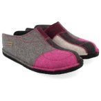 Haflinger - Flair Puzzle - Hüttenschuhe 36 grau