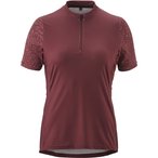 Gonso Adventure Jersey Halfzip Trikot Damen  Radtrikots braun Größe L Mountain