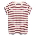 ARMEDANGELS - Women's Idaara Stripes - T-Shirt Gr XL rosa