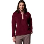Columbia Benton Springs Half Snap Damen Pullover ( Dunkelrot XL Größe,)
