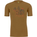 Karpos Gusela Merino  Herren  T-Shirts braun Größe S Trekking  Hautfreundlich 