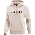 Leki Logo  Damen  Hoodies beige Größe XS Lifestyle  Hautfreundlich