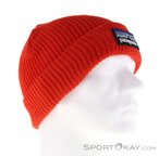 Patagonia Logo Kinder Mütze-Rot-One Size