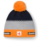 Eisbär - Kid's Star Pompon Mütze Ski Austria - Mütze Gr 55 cm - 7-8 Years gra