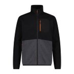 CMP Herren Unterjacken lg.Arm He/Uni MAN JACKET, Größe 52 in Schwarz