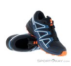 Salomon Speedcross WP Kinder Traillaufschuhe-Dunkel-Blau-37