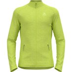 ODLO Herren Unterjacke Midlayer full zip FLI, Größe XL in Grün