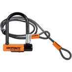 Kryptonite Evolution Mini-7 mit Kryptoflex Fahrradschloss  Fahrradschlösser sch